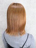 ルノン フィージュ(LUNON fieju)&nbsp;イメチェンヘアスタイルホワイトブロンド外ハネボブ美髪のススメ