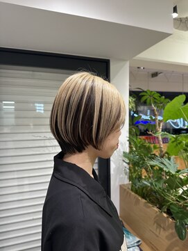 オーシャン(Ocean) 【OceanHair&Life川上彩夏】10代/20代/ショートボブ