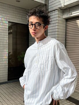 ヒュージ 三軒茶屋(huge) スパイキーショート /メンズカット /シャドウパーマ