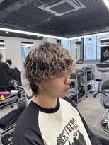 ステラ(STELLA)&nbsp;波巻きスパイラル/メンズカット/メンズ/メンズサロン/波巻き