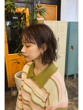 コポル(Copol) まわりと差がつく小顔ショート×ラベンダーベージュ