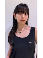 ジーナ 渋谷駅前(Zina)&nbsp;ワイドバング×艶髪ヘア