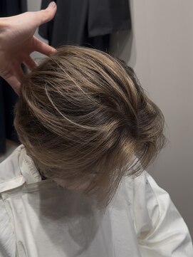 外国人風メンズバレイヤージュ