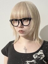 スリバー(sliver)&nbsp;ブリーチハイライト髪質改善ダブルカラーレイヤーカット