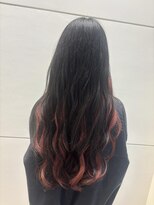 タヤ イオンモール津田沼店(TAYA)&nbsp;チェリーレッドインナーカラー