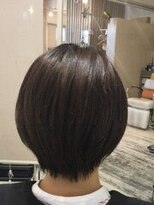 アシャ ヘアー ソリューション 神戸店(asha hair solution)&nbsp;イメチェン/ピンクベージュ/アンブレラカラー/前髪/摂津本山