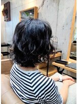 トットファム(tot.fam.)&nbsp;【tot.fam】☆しっかりふわっとパーマ×ボブ☆