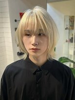 クペウヘイヴン メンズ(cope'u HAVEN men's)&nbsp;ブリーチ2回で作るホワイトブロンド！