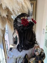 クレア 上大岡(CREA)&nbsp;着物ヘアアレンジ♪