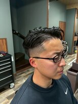 オールマンバーバーショップ 流山おおたかの森(Allman Barbershop)&nbsp;顔剃りシェービング/ツイストスパイラルパーマ/アイロンパーマ