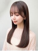 オリーブグレージュブリーチなしカラー大人美髪×髪質改善☆