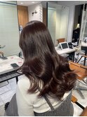ラベンダーブラウン/レイヤーカット/ヘアメイク/成増