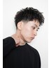 【メンズ】メンズカット＋カラー＋トリートメント　#博多#福岡#理容室