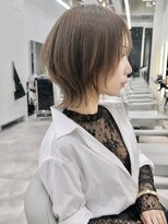 ダブルトーキョー シブヤ(W-TOKYO SHIBUYA) ショートウルフハイライト×グレージュハッシュカット20代30代40