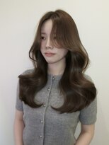 ハピネス 梅田茶屋町店(HAPPINESS)&nbsp;韓国ヘア/レイヤーカット/ブリーチなし/髪質改善/ベージュ
