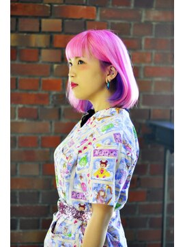 ソレイジュ(soleige) ピンク・インナーパープル