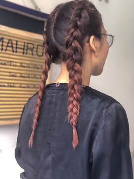 マホロ(MAHRO) ロングバレイヤージュ