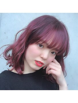 アッシュ 武蔵小金井店(Ash) 大人っぽボルドーカラー