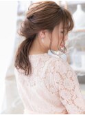 *mod's上尾*おくれ毛が大人かわいい♪小顔ヘアアレンジb