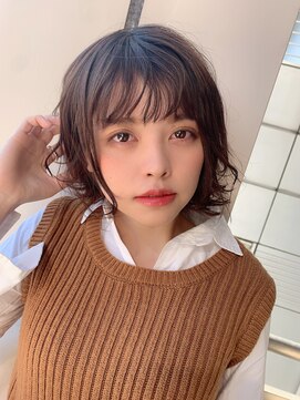 アールサロンサカエ(Rr SALON SAKAE) 伸ばしかけショートにぴったり外はねボブ☆AMU