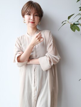 ミチ(mich) 大人丸みショートボブ◎20代30代40代