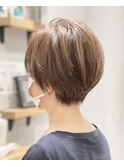 20代30代40代50代ショートレイヤーCカーブカット