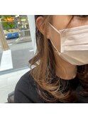 イヤリングカラーベージュ♪