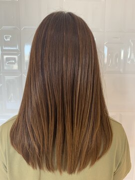 カラーズ(PRIVATE HAIR SALON COLOR'S) ロングストレート☆オレンジブラウン