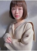 必ず小顔になれるシースルーボブ＊【新宿】