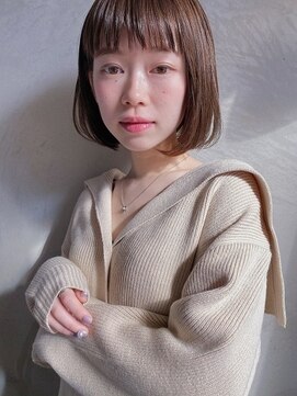ベル 新宿(Belle) 必ず小顔になれるシースルーボブ＊【新宿】