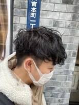 ネオリーブ ジューク 日吉店(Neolive JuQ)&nbsp;【韓国マッシュ】　メンズカット×波巻きスパイラルパーマ