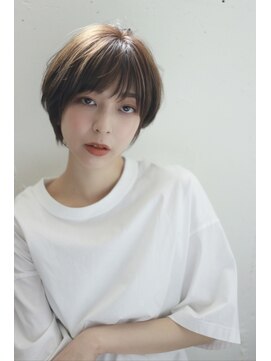 ルーカ 恵比寿(LU-CA) 20代30代40代50代 小顔ひし形マッシュショート 【LU-CA恵比寿】