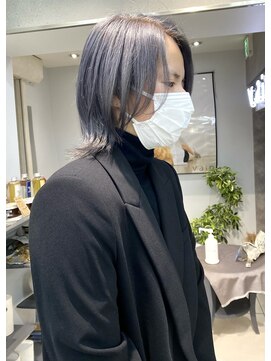 ヴェイン 渋谷(vain) くびれレイヤー×ラベンダーシルバー