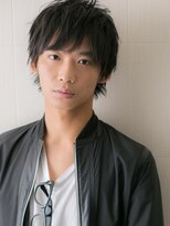 トニーアンドガイメン ホテル京阪仙台店(TONI&GUY MEN)&nbsp;簡単スタイリング知的＆抜け感黒髪ルーズヘアc仙台