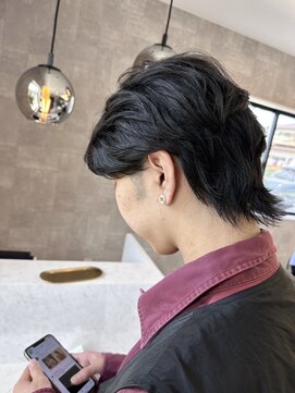 スキル 石岡(SKILL) メンズウルフカット