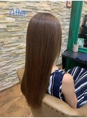 髪質改善ストレート