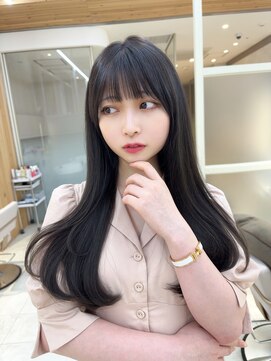 アフロートリノ(AFLOAT Leino) 大人可愛い韓国ヘア　顔まわりカット　レイヤーカット#