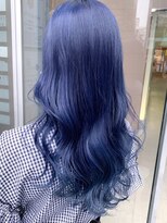 ボイスヘア(voice hair) 綺麗なブルーカラー