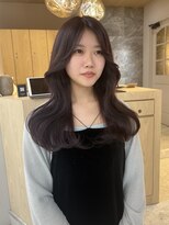 ボタン テンジン(VOTAN tenjin)&nbsp;グレージュカラー/艶髪/顔周りカット/天神韓国ヘア