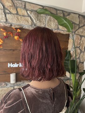 ヘアリゾート粋 ウナム 新宿東口店(enam) ボブ/パーマ/秋カラー