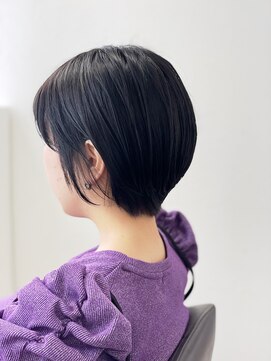 リ ヘアーデザイン(Re: hair Design) 絶壁解消☆イルミナカラー×大人ショートボブ★