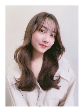 ムーキー(mookie) 韓国ヘア　ロング