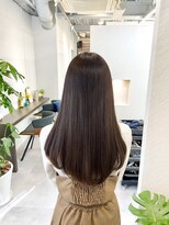 カレンアンドエクラート 大宮(KAREN&ECLART)&nbsp;髪質改善　艶髪　ストレート　縮毛矯正　暗髪　韓国風　ロング