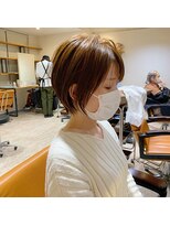 トッカ ヘアアンドトリートメント 難波店&nbsp;小顔似合わせカット愛されクールショート20代/30代40代50代/難波