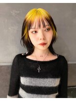 キャロルガーデンズ ボコカ 表参道(Carroll Gardens bococa)&nbsp;レイヤー/デザイン/ブリーチ/グラデーション/y2k