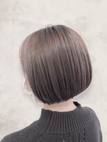 ヘアープロデュース ケー(HairProduceK) 大人可愛い大人美人くすみカラーアッシュグレーベージュ