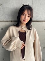 エディット トウキョウ(e.dit tokyo)&nbsp;【e.dit tokyo miu】暗髪スタイル透明感カラー