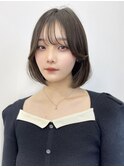 ダブルカラー ブリーチ 名駅 韓国 ボブ 髪質改善 縮毛矯正842