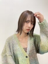 ニカ(nica。) 切りっぱなしボブ