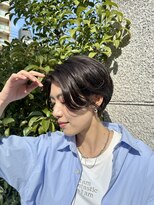 スリーヌーン(THREE noon)&nbsp;ショート　アッシュブラウン